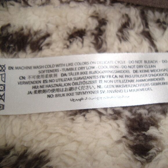 Ariat REAL Berber 1/2 Zip Southwest Aztec Print Hooded Sweatshirt Women's Size L - Picture 10 of 11